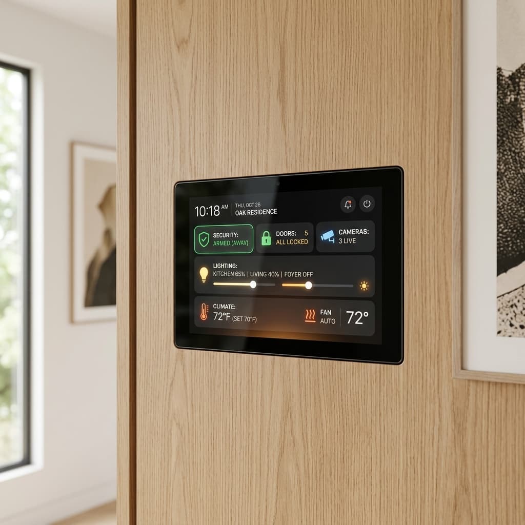 Smart Home Automation Panel